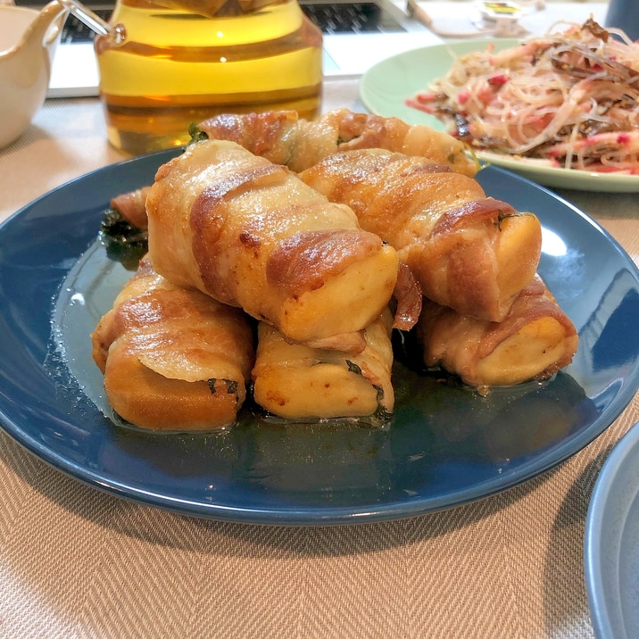 高野豆腐でカサ増し!梅しそ肉巻き